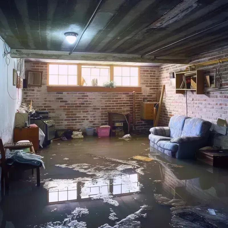 Flooded Basement Cleanup in Newtown Grant, PA